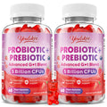 Youlikee 2 Pack Prebiotic + Probiotic Gummies for Women and Men, Probiotic Gummies Supports Gut Health, 5 Billion CFUs with Fibers, - FENGGESTORE20