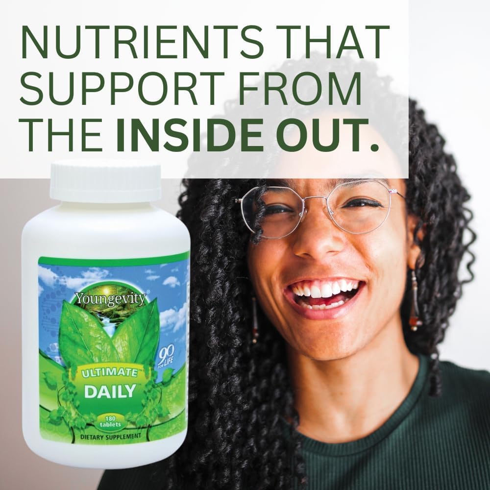Youngevity Ultimate Daily Capsules 180 Count (Pack of 2) - FENGGESTORE20