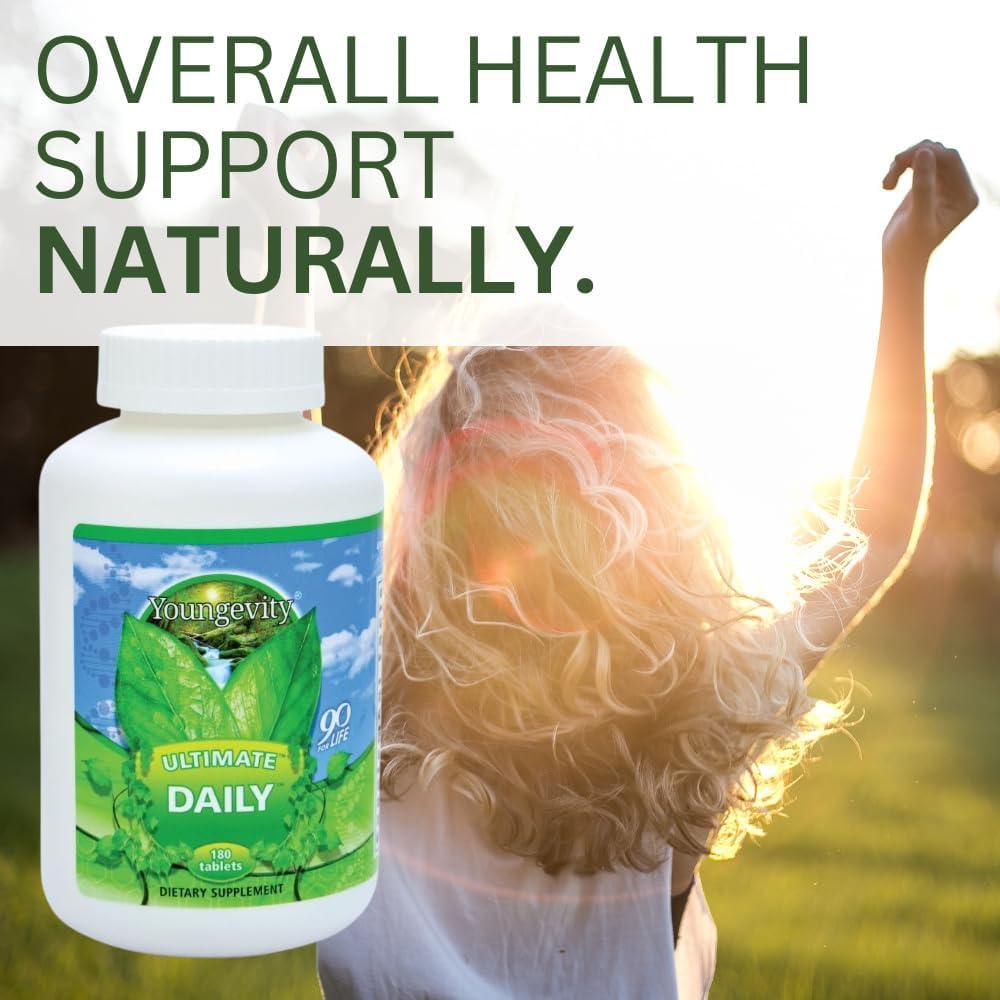 Youngevity Ultimate Daily Capsules 180 Count (Pack of 2) - FENGGESTORE20