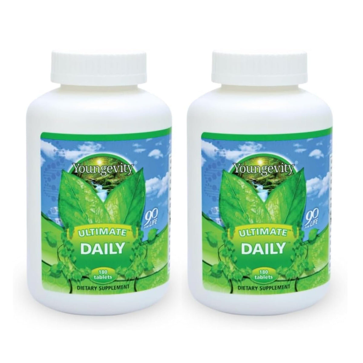 Youngevity Ultimate Daily Capsules 180 Count (Pack of 2) - FENGGESTORE20