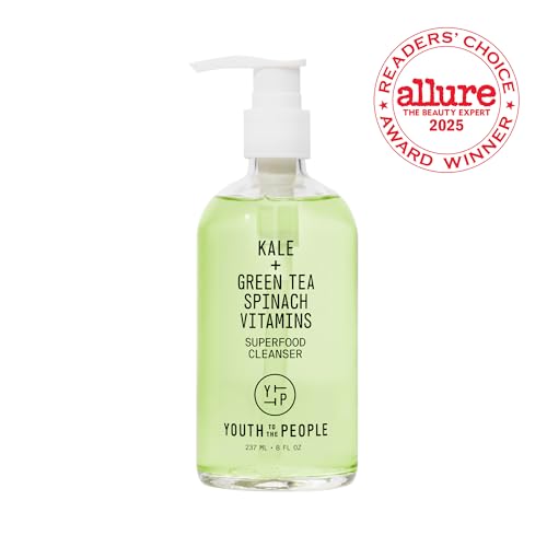 Youth To The People Superfood Facial Cleanser Full Size - Kale + Green Tea Daily Face Wash - FENGGESTORE20