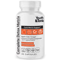 Youth & Tonic Balanced Detox Pills as Complete Gut Cleanse & Carb Matrix Support with ACV, Glucomannan, Chromium for Body Detoxing & Digestive Health, Supplement for Men & Women, Third-Party Tested - FENGGESTORE20