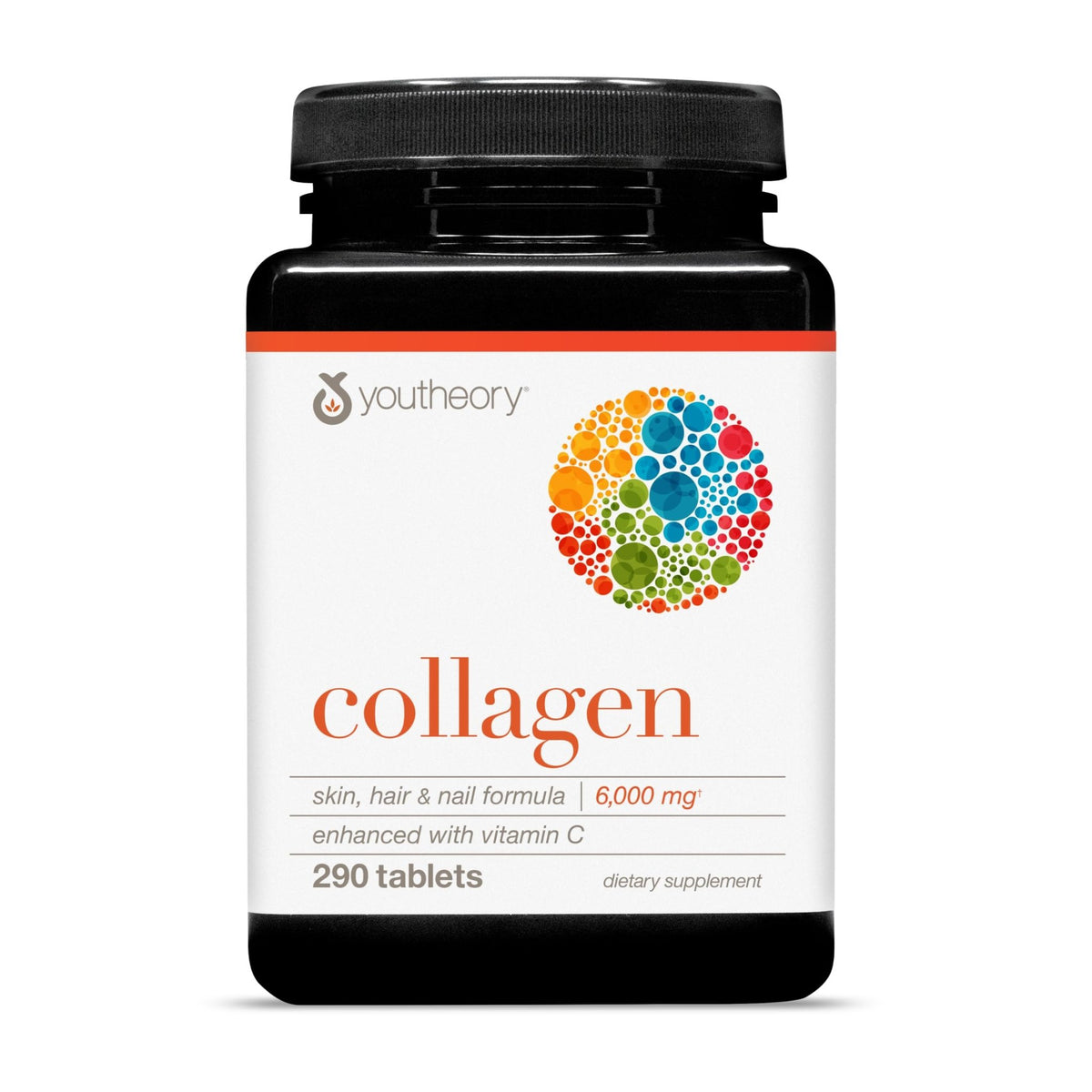 Youtheory Advanced Collagen - 6,000 mg Hydrolyzed Collagen Peptides - Includes Antioxidants & Contains Vitamin C - Hair Growth, Nails, Joint Health & Bone Support - FENGGESTORE20