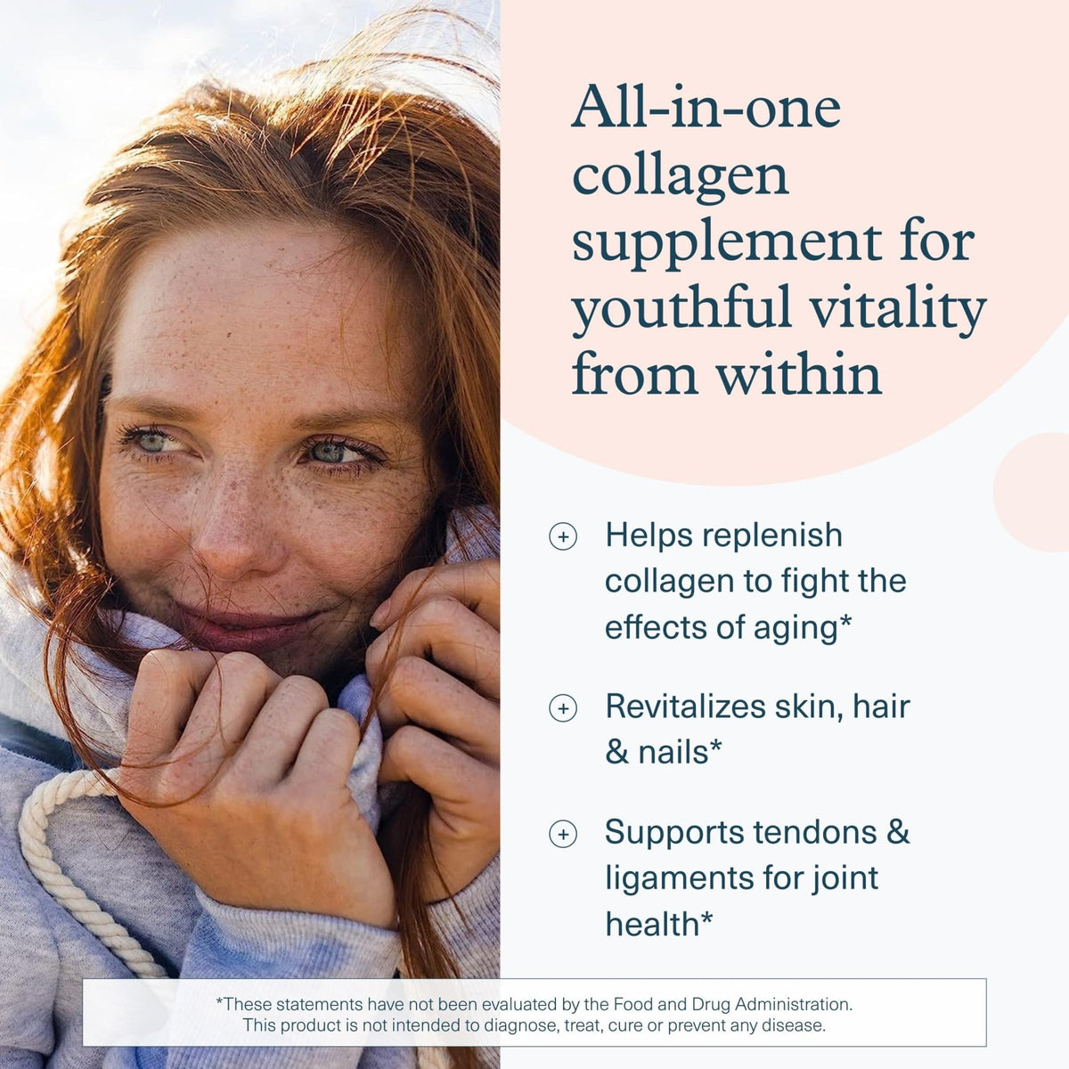 Youtheory Collagen + Biotin - Advanced Collagen Supplement - with Hydrolyzed Peptides, Vitamin C & Vitamin B - FENGGESTORE20