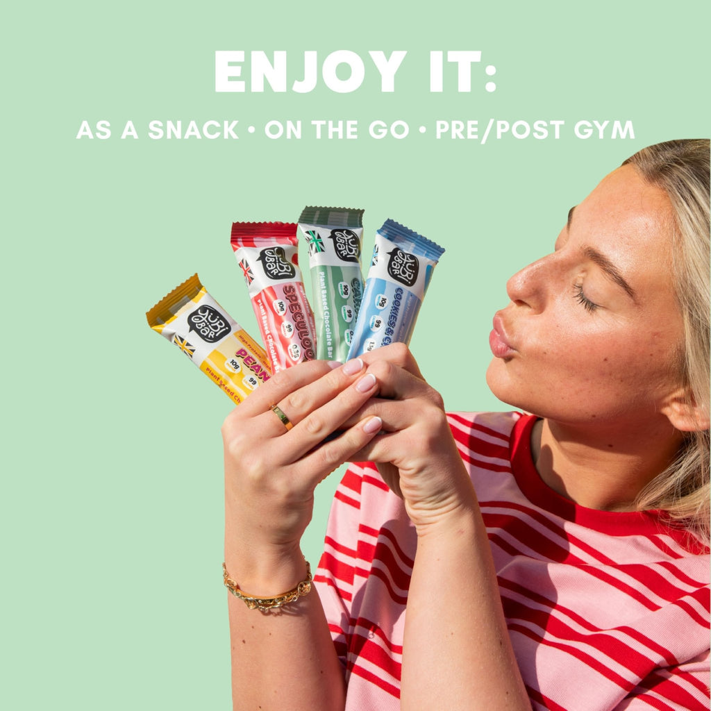 YuBi Bars - Protein Bars - 12 Bar Variety Pack - 100 Calories, 10g of Protein, Low Sugar, Low Carb, Palm Oil Free/Non-GMO, Gluten Free, Dairy Free, Healthy Snack, Non-GMO - 14.8oz (12 Pack, Variety Box) - FENGGESTORE20