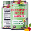 Yuve Prebiotic Fiber Gummies - Delicious - 3g Soluble Fiber Supplement - Supports Digestive Health & Regularity - Vegan & Gluten-Free Fiber Gummies for Adults & Kids - FENGGESTORE20