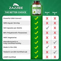 Zazzee Extra Strength Citrus Bergamot 200:1 Extract 1200 mg, 80% Polyphenols, 120 Vegan Capsules, Standardized 200X Potency - FENGGESTORE20
