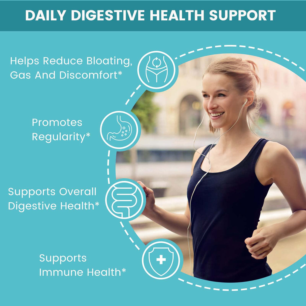 Zentastic Probiotics & Prebiotics Supplement - 50 Billion CFU - for Men & Women’s Immune & Digestive Health - 16 Strains - Shelf Stable - 180 Delayed Release Veggie Capsules - FENGGESTORE20