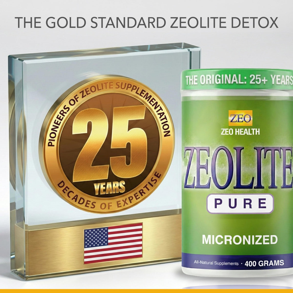 Zeolite Pure | Full Body Detox Cleanse for Women, Men, Adults | Supports Energy, Gut Health, Mental Clarity, & Optimal Inflammation Response - FENGGESTORE20