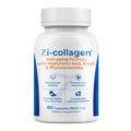 Zi-Collagen Marine Collagen Capsules for Skin, Hair & Nails Support – with Phytoceramides, Hyaluronic Acid, Biotin & Vitamins A C D3 E – 60 Capsules - FENGGESTORE20