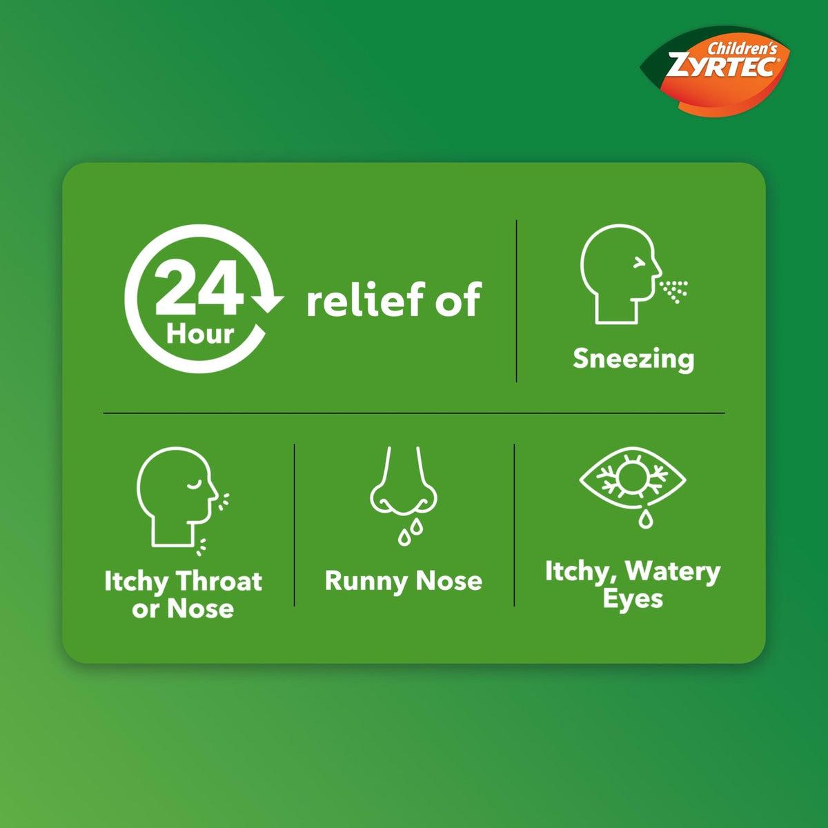 Zyrtec Children's Liquid, Kid's Antihistamine Syrup, Dye-, Sugar-, and Alcohol-Free, Pleasant Bubble Gum Flavor, Contains Cetirizine HCl Suitable for Ages 2 Years and Up, 4 fl oz Bottle - FENGGESTORE20